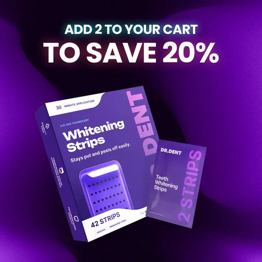 DRDENT Purple Teeth Whitening Strips